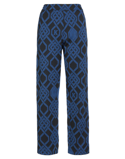 Shop Koché Woman Pants Blue Size Xxl Polyester, Cotton