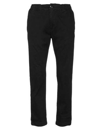Shop Pmds Premium Mood Denim Superior Man Pants Black Size 33 Cotton, Elastane
