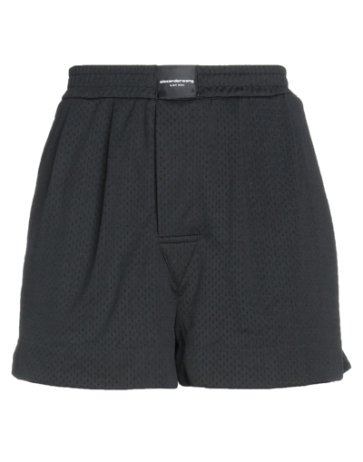 Shop Alexander Wang Woman Shorts & Bermuda Shorts Black Size Xs Polyester