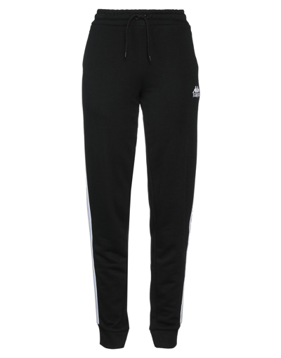 Shop Kappa Pants In Black