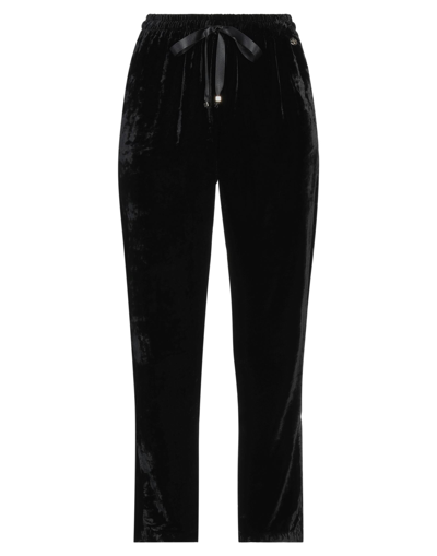 Shop Rebel Queen By Liu •jo Rebel Queen Woman Pants Black Size Xs Viscose, Polyamide