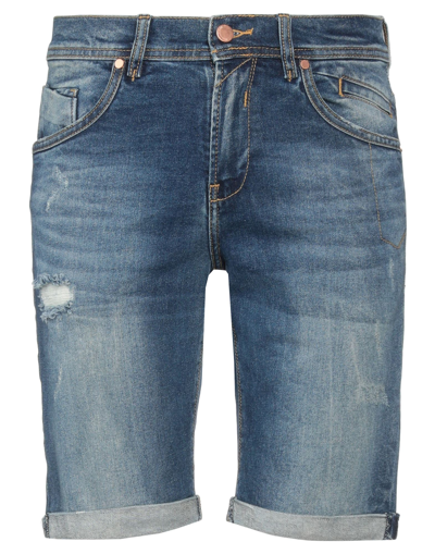 Shop Brian Dales Man Denim Shorts Blue Size 30 Cotton, Polyester, Elastane