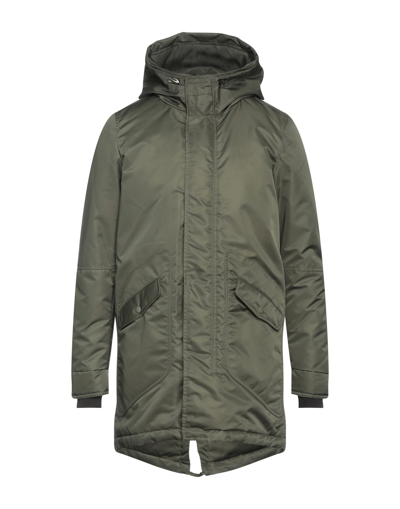 Shop Spiewak Man Coat Military Green Size M Polyamide