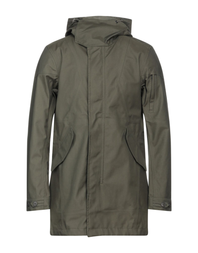 Shop Spiewak Man Jacket Military Green Size S Cotton, Nylon