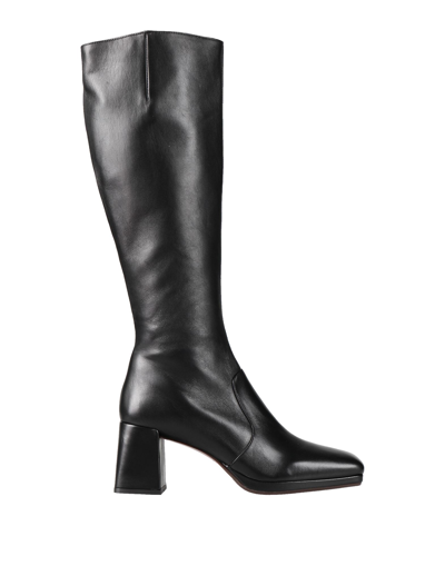 Shop Chie Mihara Woman Knee Boots Black Size 11 Soft Leather