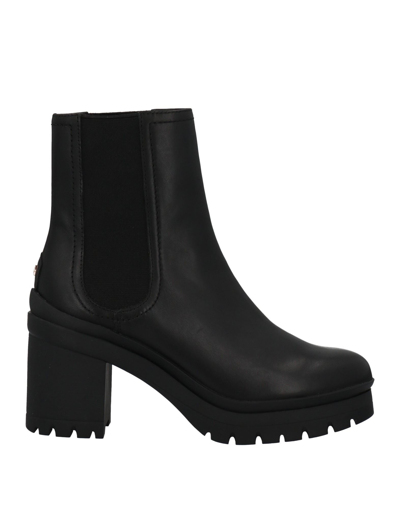 Shop Maje Woman Ankle Boots Black Size 10 Leather