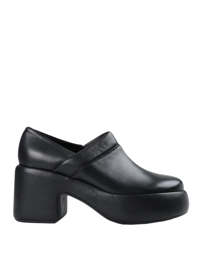 Shop Vic Matie Vic Matiē Woman Loafers Black Size 8 Soft Leather