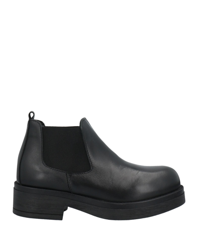 Shop Accademia Ankle Boots In Black