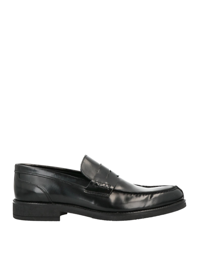 Shop Brawn's Loafers In Black