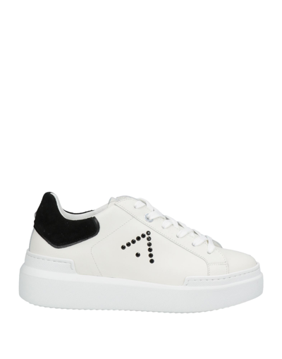 Shop Ed Parrish Sneakers In White