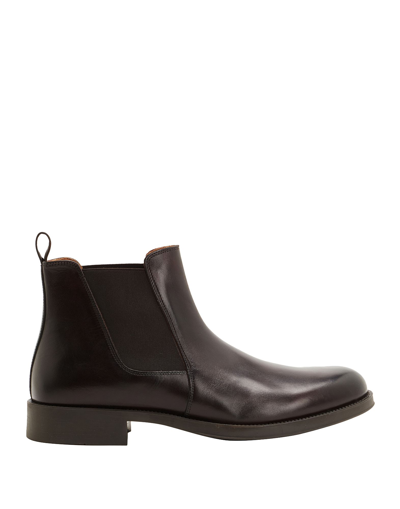 Shop Leonardo Principi Leather Chelsea Boots Man Ankle Boots Dark Brown Size 8 Calfskin
