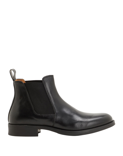 Shop Leonardo Principi Leather Chelsea Boots Man Ankle Boots Black Size 7 Calfskin