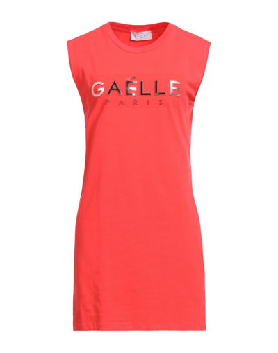 Gaelle Paris Short Dresses In Red