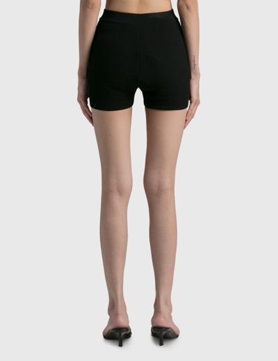Shop Jacquemus Arancia Shorts In Black