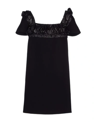 Christopher Kane Short Dress In Black