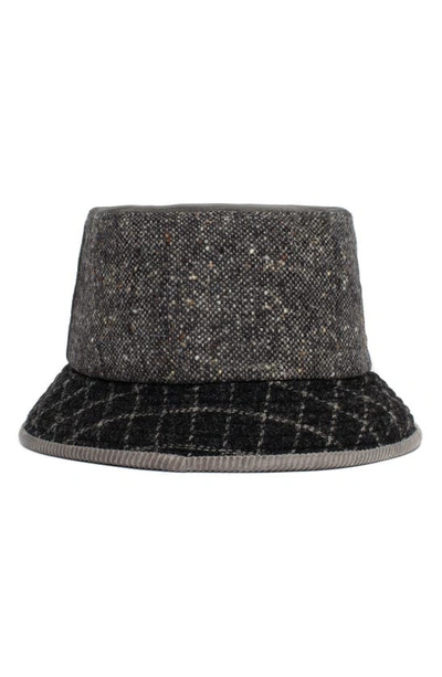 Shop Goorin Bros Patchy Colorblock Bucket Hat In Grey