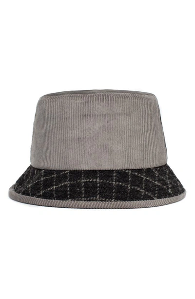 Shop Goorin Bros Patchy Colorblock Bucket Hat In Grey