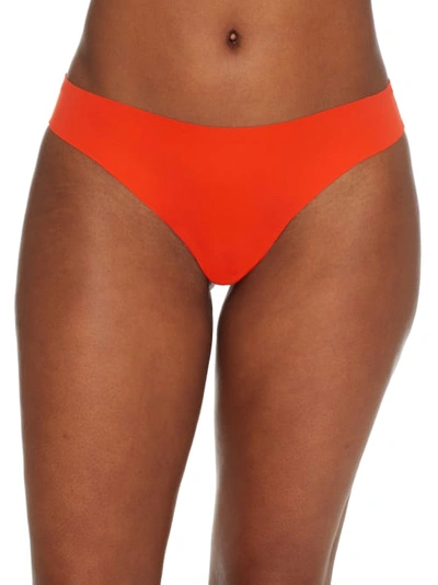 Shop Bare The Easy Everyday No Show Thong In Poppy