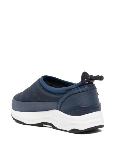 Shop Suicoke Pepper Slip-on Sneakers In Blau