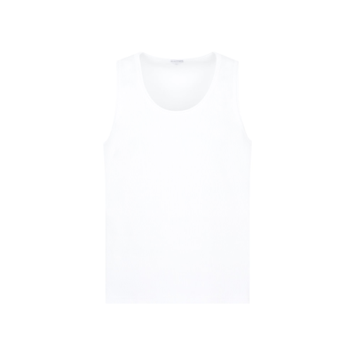 Shop Bottega Veneta Tank Top Tops In White