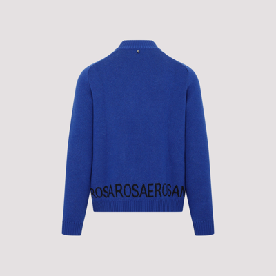 Shop Etro Wool Turtleneck Sweater In Blue