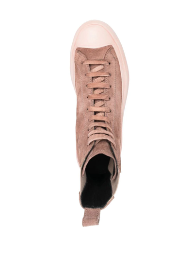 Shop Officine Creative Frida Suede Sneakers In Pink