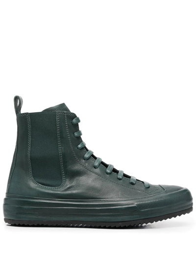 Shop Officine Creative Frida High-top Sneakers In Green