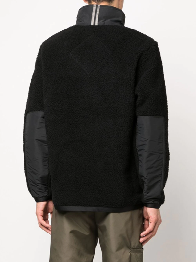 Shop Canada Goose Renfrew Fleece Pullover Top In Schwarz