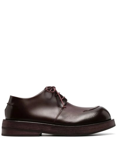 Shop Marsèll Lace-up Derby Shoes In Rot