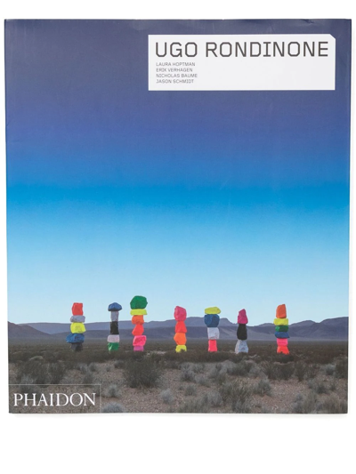 Shop Phaidon Press Ugo Rondinone: Laura Hoptman, Erik Verhagen, Nicholas Baume, Jason Schmidt In Mehrfarbig