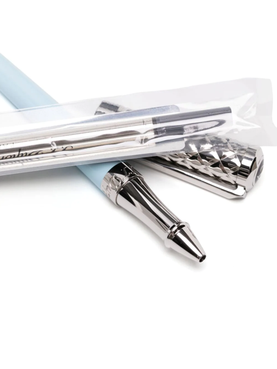 St Dupont Liberté Ballpoint Pen In Silber