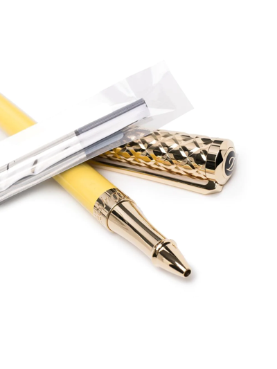 St Dupont Liberté Lacquer Ballpoint Pen In Gold