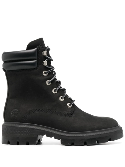 Shop Timberland Lace-up Suede Boots In Schwarz