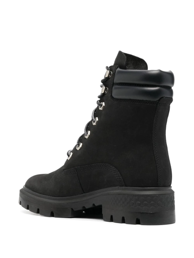 Shop Timberland Lace-up Suede Boots In Schwarz