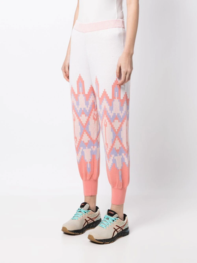 Onefifteen X Beyond The Radar Tapered Trousers In Rosa
