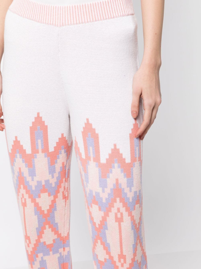 Onefifteen X Beyond The Radar Tapered Trousers In Rosa