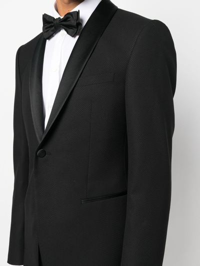 Shop Emporio Armani Single-breasted Dinner Suit In Schwarz