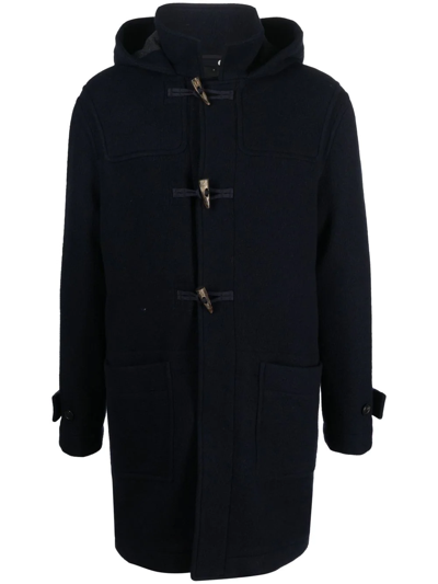 Ps By Paul Smith Toggle-fastening Duffle Coat In Blau | ModeSens