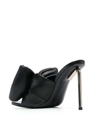Off-white Allen Bow-embellished Sandals In Schwarz
