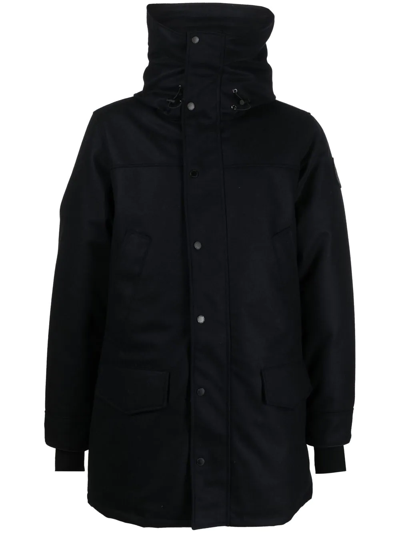 Canada Goose Langford Hooded Down Parka In Blau