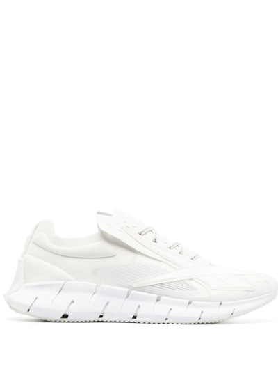 Shop Reebok X Maison Margiela Zig 3d Storm Sneakers In Weiss