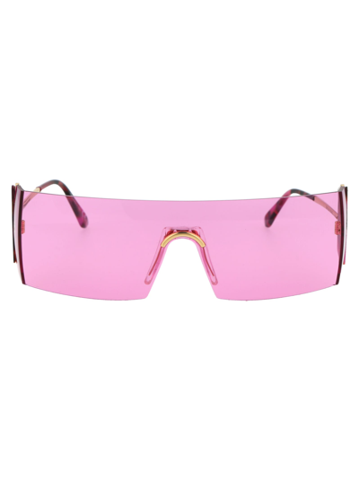 Shop Retrosuperfuture Pianeta Sunglasses In Pink