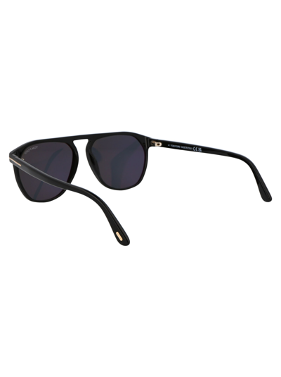 Shop Tom Ford Ft0835 Sunglasses In 01a Black