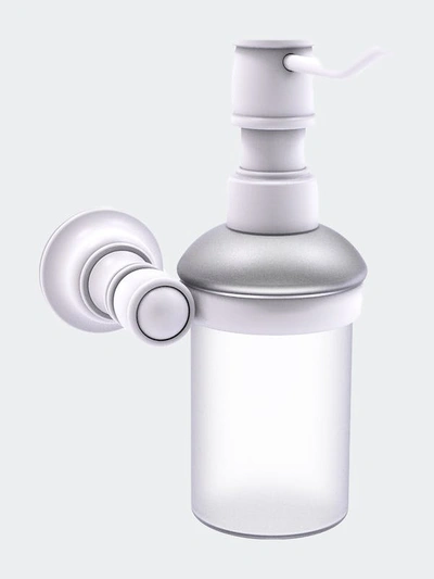 Allied Brass Carolina Collection Wall Mounted Soap Dispenser In White |  ModeSens