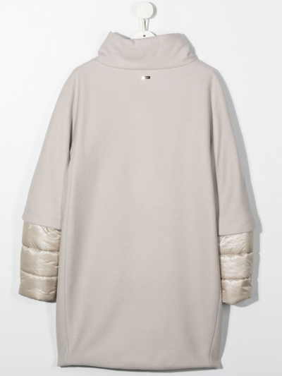 LAYERED PADDED COAT