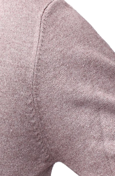 X-ray Core Mock Neck Knit Sweater In Concrete