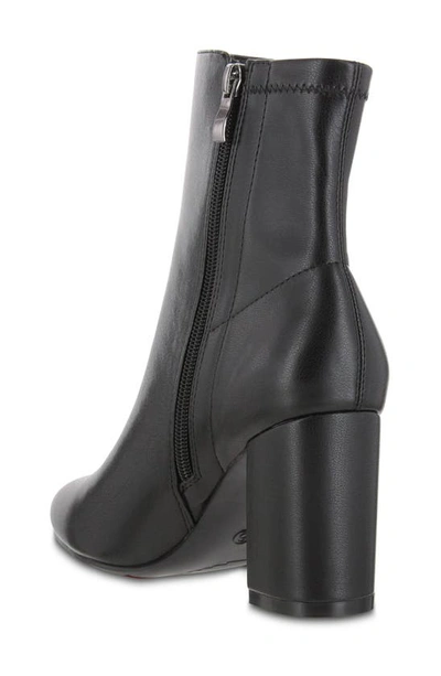 Mia Kymi Block Heel Bootie In Black