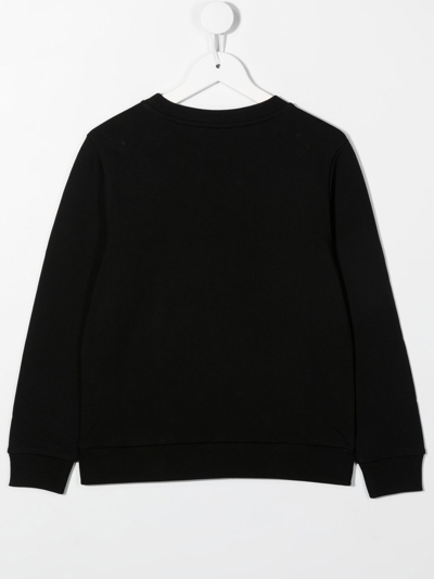 Shop Balmain Paris Kids Sweatshirt <br> In Black