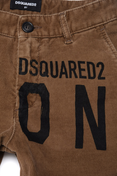 Shop Dsquared2 D2p537m-icon Trousers Dsquared In Cofee Liqueur