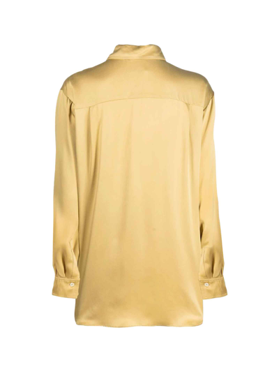 Shop Alysi Gold Shirt In Oro